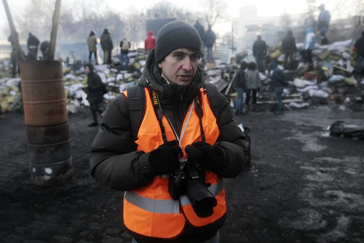 Pressefrihed. Det er svært at dække konflikten i Ukraine for de ukrainske journalister, der ikke arbejder for de statsejede medier. 