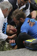 AV. Jack Bauer var under sidste års Tour de France en tur i asfalten på 19. etape. 