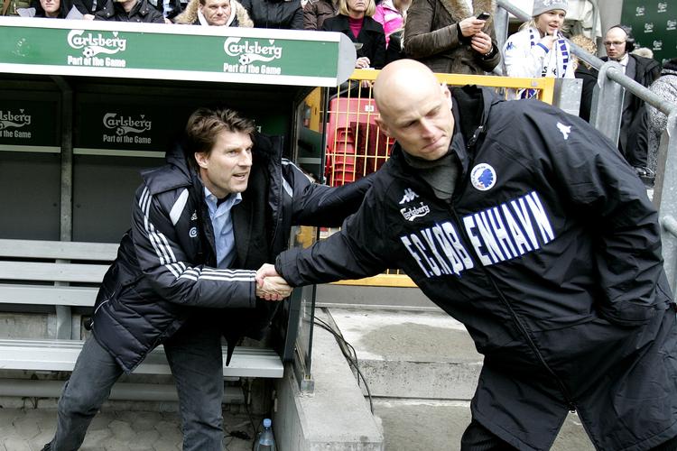 TOPMØDE. Et par trænerprofiler, Michael Laudrup og Ståle Solbakken, har nu tilfælles, at de er blevet fyret i en engelsk klub. 