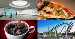 Collage. Billederne er taget af (fra øverst venstre hjørne og med uret): PR-foto Kode museum, Jacque Stengel/iStockPhoto, PR-foto Fårup Sommerland og iStockPhoto. 