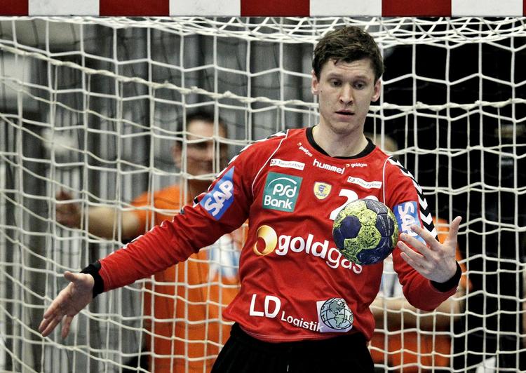 REDNINGSMAND. Med 12 redninger bidrog Niklas Landin til en udesejr i kampen mellem nummer to og tre i  Bundesligaen. 