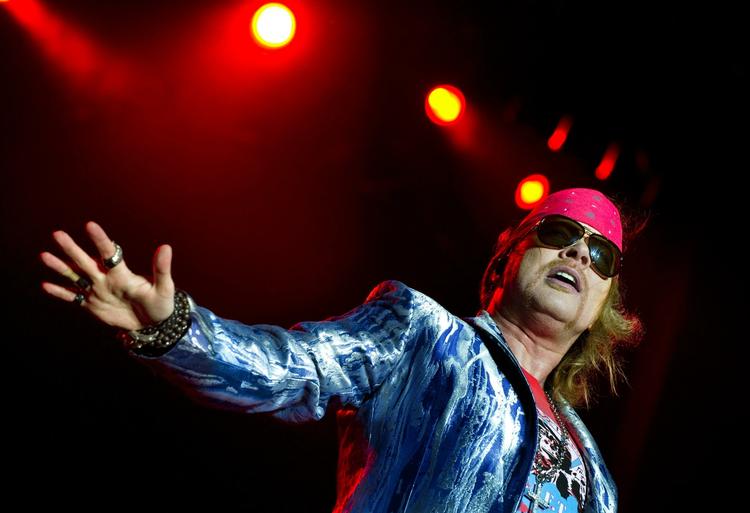 Numsechip. Axl Rose konspirerer om Red Hot Chili Peppers særlige hjælpemidler. 