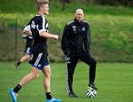 God. Ståle Solbakken arbejdede første gang sammen med Andreas Cornelius, da angriberen var førsteårs-U19-spiller i FCK. Her fryder cheftræneren sig over at se Cornelius i fin form, så Solbakken ved, at ekstopscoreren bliver meget værdifuld for mestrene i ligaslutspurten. 