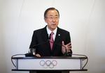 Diskrimination. FN's generalsekretær, Ban Ki-moon, krævede på dagen før åbningen af vinter-OL i russiske Sotji en ende på diskrimination mod homoseksuelle. Det skete i en tale for Den Internationale Olympiske Komité (IOC) i Sotji. 