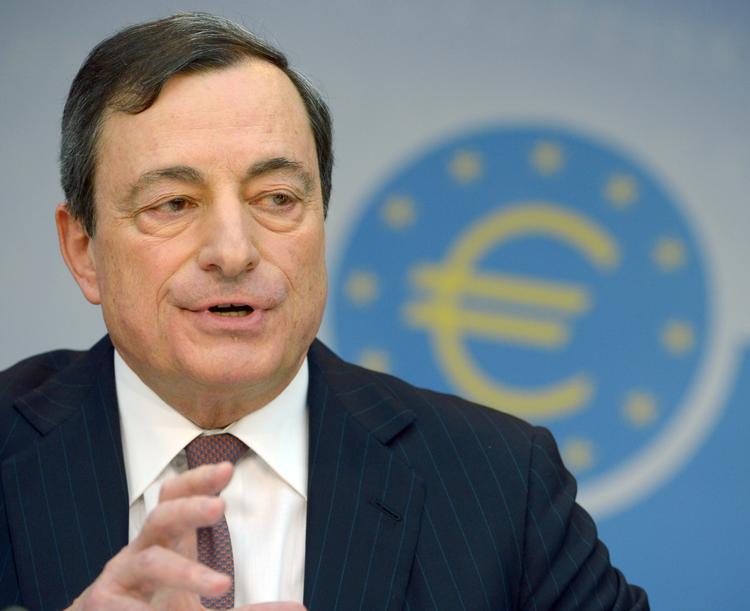 PENGESTYRING. ECB fastholder rente. Her ses centralbankens frontmand, Marie Draghi. 