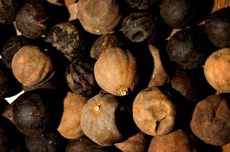 Ørkensten. Limefrugterne bliver helt brune og sorte og hårde som sten, efter at have tørret under den bagende ørkensol i dagevis. En tørremaskine eller en ovn kan også gøre det, men så må man leve med en lidt mindre intens smag. 