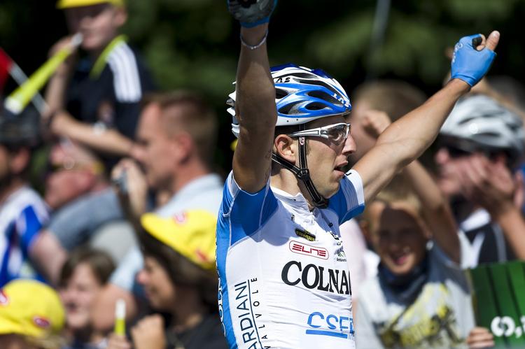 SEJR. En af sine sejre har Sacha Modolo hentet i Danmark, da han i 2011 vandt 4. etape i Post Danmark Rundt. 