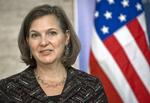 Telefonaflytning. Den optagelse, som skabte mest virak, indeholdt en samtale mellem den amerikanske viceudenrigsminister for europæiske forhold, Victoria Nuland (billedet), og USA's ambassadør i Kijev, Geoffrey Pyatt. 