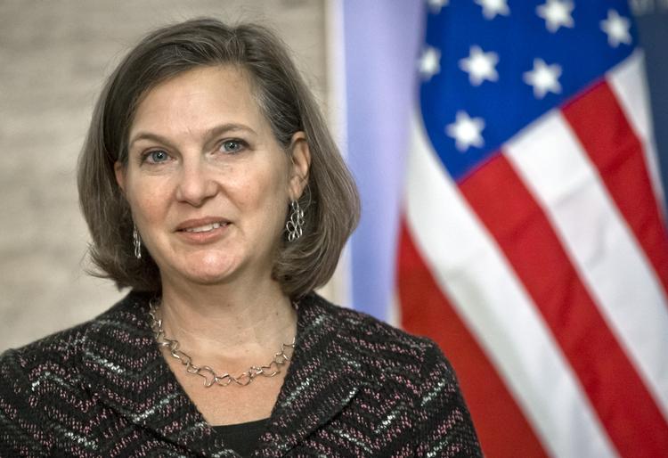 Telefonaflytning. Den optagelse, som skabte mest virak, indeholdt en samtale mellem den amerikanske viceudenrigsminister for europæiske forhold, Victoria Nuland (billedet), og USA's ambassadør i Kijev, Geoffrey Pyatt. 