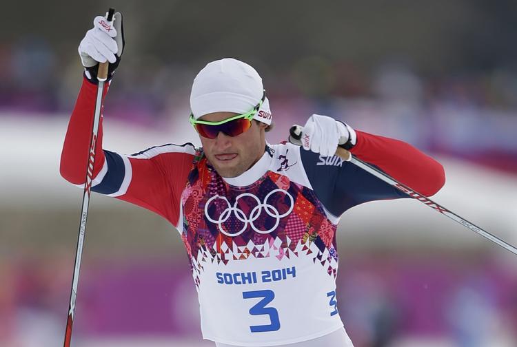 Skuffelse. Petter Northug  blev slået ud i semifinalen i gårsdagens sprint. 