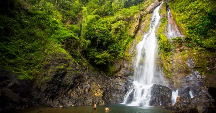 Berusende. Vandfaldet Tamnang er et af det højeste i Sydøstasien. 