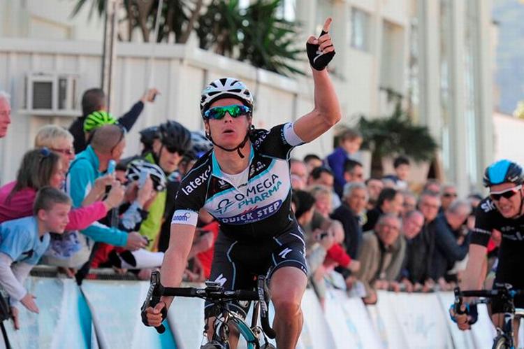 Gianni Meersman vinder spurten i det sidste af de fire endags løb på Mallorca. 