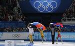 DOBELTSEJR. Begge Ruslands guldmedaljer i Sotji er vundet i skøjtehallen, hvor det til aften endda blev både guld og sølv. 