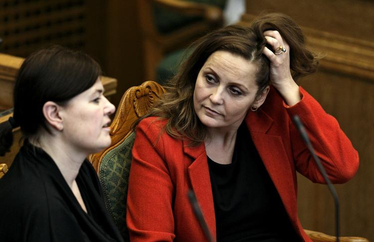 UDFORDRING. SF ville have haft godt af en udfordrer til Pia Olsen Dyhr som partiformand. 