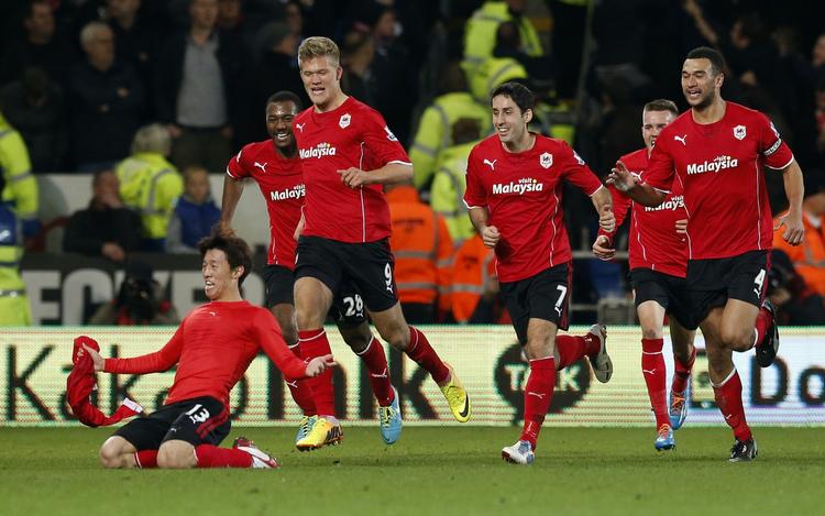 Skuffelse. Andreas Cornelius fik kun få succesoplevelser ud af opholdet i Cardiff. 