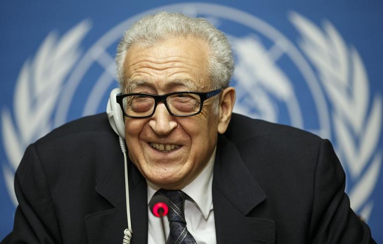 Stilstand. FN-mægler Lakhdar Brahimi håber, at der kan komme skub i fredsforhandlingerne. 