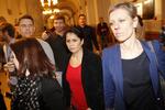 Kritikere. Både Trine Pertou Mach (th) og Özlem Cekic var modsat Pia Olsen Dyhr modstandere af et salg af Dong-aktier til Goldman Sachs. 