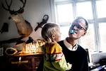 Familiefar. Michael Jeppesen blev kendt i den brede befolkning for hans klumme bag på gratisavisen Urban. 