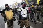 Protester. Uafhængighedspladsen Maidan i Ukraines hovedstad Kiev er ramme om voldsomme protester. Nu forlader demonstranterne i rådhuset, som de har holdt besat. 