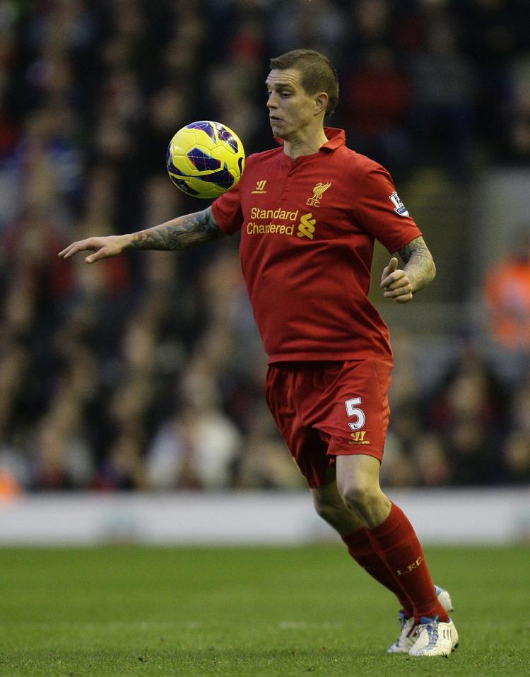 COMEBACK. Efter en skadespause er Daniel Agger i dag mod Arsenal tilbage i Liverpools startopstilling. 