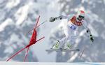 Kritisk. Skilegenden Bode Miller fra USA var glad for sin tredjeplads i super-G, men alt andet end tilfreds med pisten. »Sneen er meget svær«. 