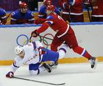 forløsning. Ruslands hockey-hold er værternes største guld-håb. Men russerne har ikke spillet op til vanlig standard. 