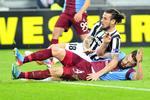 problembarn. Pablo 'Dani' Osvaldo (midt) gjorde sig upopulær i Southampton, men er kommet godt fra start i Juventus. 