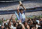 Kongen. Maradona nåede karrierens højdepunkt som 25-årig i 1986. 