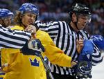 Adrenalin. Forward Carl Hagelin var en af dem, der havde pulsen helt oppe i det røde felt i dag. 