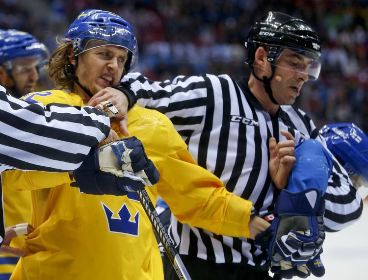 Adrenalin. Forward Carl Hagelin var en af dem, der havde pulsen helt oppe i det røde felt i dag. 
