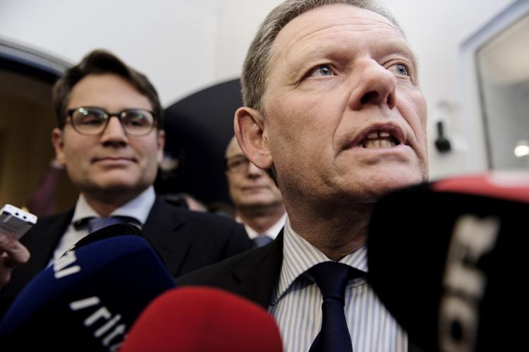 KAFFEDRIKNING. Lars Barfoed ville have foretrukket en kop kaffe med beboerne omkring metrobyggeriet, før der blev truffet en afgørelse. Det er der nu - uden om de Konservative. (arkivfoto) 