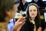 Historisk. Ny teknologi betyder, at mange unge kan klare en almindelig uddannelse uden tolkebistand. 