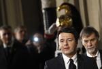 Premierminister. 39-årige Matteo Renzi, Firenzes tidligere borgmester, er i dag taget i ed som Italiens nye premierminister. 