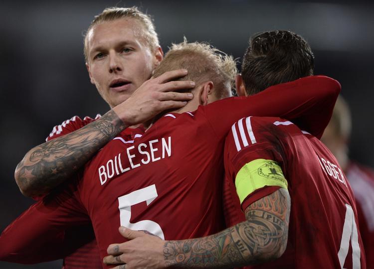 ØV. Danmarks seneste landskampsmål - til 2-1 mod Norge - blev scoret af Nicolai Boilesen. 