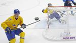 POSITIV. OL-finalen i ishockey var uden deltagelse af Nicklas Bäckström, der har leveret en positiv dopingtest. 