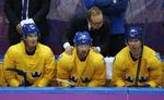 UDELUKKET. I finalen måtte den svenske træner Per Märts undvære Nicklas Backström. 