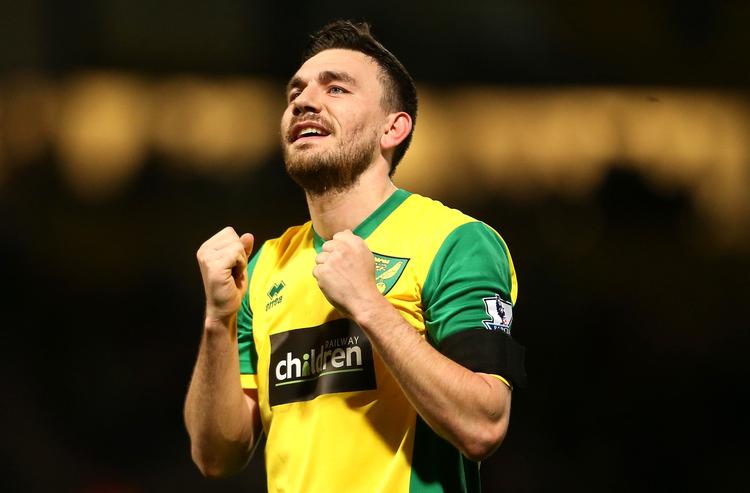 MATCHVINDER. Et mål af Robert Snodgras sikrede Norwich sejren over Tottenham. 