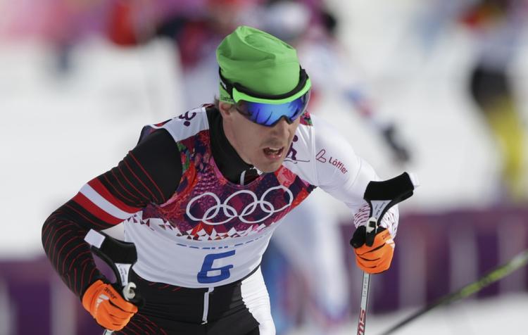 dopet. Johannes Dürr fra Østrig ses her under langrendskonkurrencerne i Sotji, hvor han gjorde brug af ulovlige midler form af epo. 