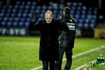 Superliga. Esbjerg og træner Niels Frederiksen besejrede i går FC Nordsjælland 2-1. 