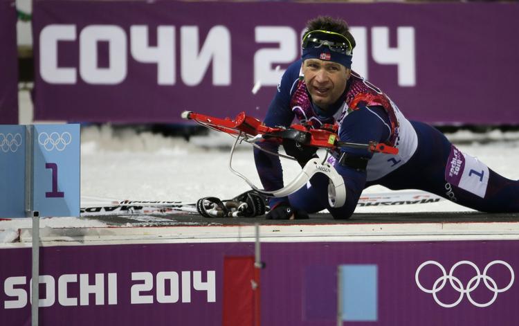 forsvundet. Den norske OL-rekordholder, Ole Einar Bjørndalen, fik ikke sit guld-gevær med hjem fra Sotji. 