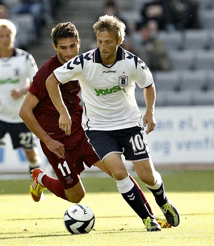 AGF-ikon. Martin Jørgensen har heltestatus i AGF, hvor han nu skal være med til at samle spillertruppen efter fyringen af træner Peter Sørensen. 