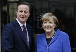 Skuffelse. Den tyske forbundskansler, Angela Merkel, der i dag besøger din britiske kollega, David Cameron, siger, at hun ikke er kommet til London for at bane vej for reformer af EU, sådan som Cameron ønsker det. 