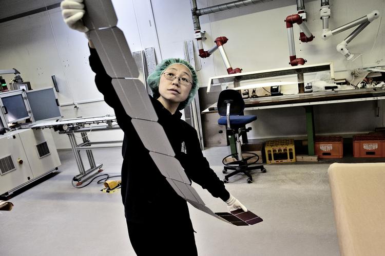 opgradering. Solenergi er på vej til at blive den billigste energiform i verden, lyder det fra den nordiske investeringsforening Skagen Fondene. 