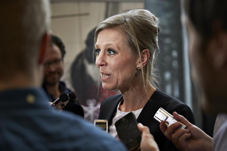 ANSVAR. Trine Pertou Mach er en af de medlemmer af SF's folketingsgruppe, som nærede den største modstand mod et salg af aktier i Dong til Goldman Sachs. 