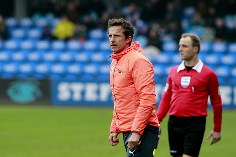 SNYDT. Selv om Troels Bech gerne havde set et straffespark, der kunne have givet uafgjort, var han utilfreds med sine spillere. 