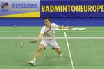 BESEJRET. I finalen i German Open havde Hans-Kristian Vittinghus fire sætbolde uden at kunne vinde første sæt. 
