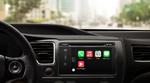 SKÆRM. Med Apples nye CarPlay-system kan du få adgang til din iPhones eller iPads styresystem direkte fra touchskærmen i bilen. I første omgang i biler fra Ferrari, Mercedes og Volvo. (Foto: PR/Apple) 