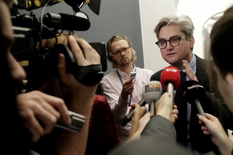 HARDLINER. Vesntres udenrigspolitiske ordfører, Søren Pind, kan ikke se, hvad man ska forhandle med Rusland om i Krim-konflikten. 