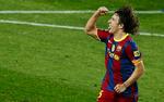 Exit. Puyol har blot spillet 12 kampe i denne sæson, fordi han ofte har problemer med sit ene knæ. 
