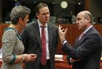 forskellige. Margrethe Vestager sammen med Sveriges finansminister, Anders Borg, som kan levere de bedste væksttal og Spaniens økonomiminister Luis de Guindos Jurado, der også sluttede 2013 af med positiv vækst, omend en beskeden af slagsen. 